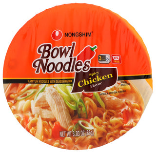 Nong Shim Soup Bowl Ndle Chckn Spicy