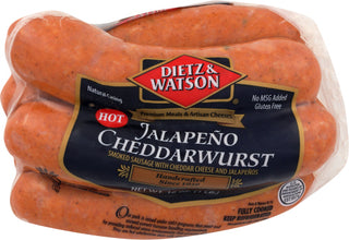 Dietz And Watson Cheddarwurst Jalapeno