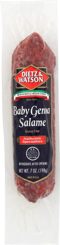 Dietz And Watson Salame Genoa Baby Chub