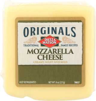 Dietz And Watson Cheese Mozzarella Block