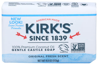 Kirks Soap Bar Coconut Oil