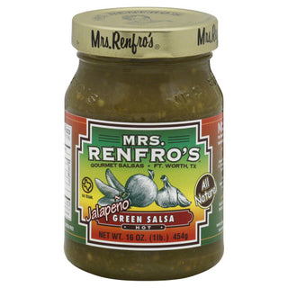 Mrs Renfro Salsa Green Hot