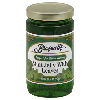 Braswell Jelly Mint W Leaves