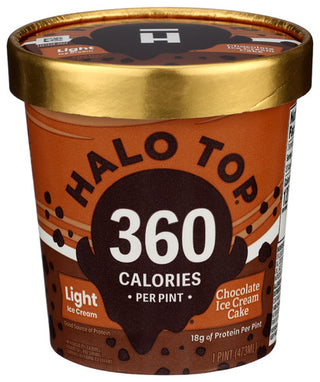 Halo Top Ice Cream Chocolate Cake