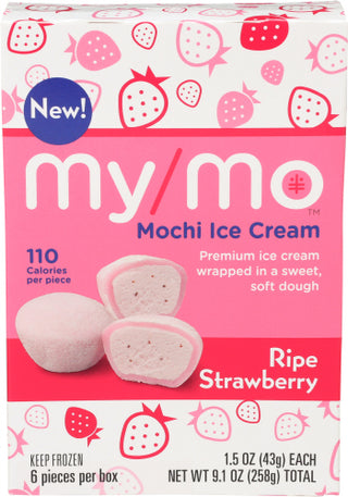 My Mochi Ice Crm Ripe Strawberry