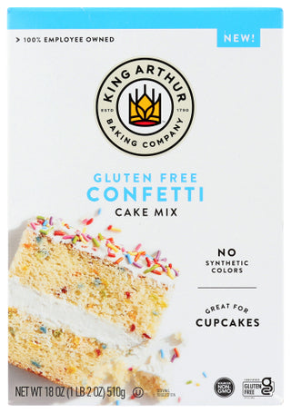 King Arthur Mix Cake Confetti