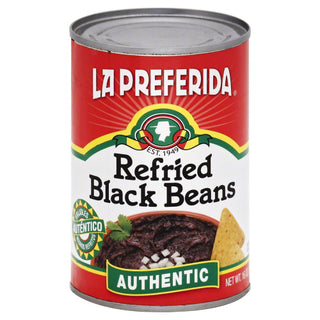 La Preferida Bean Refried Black Authen