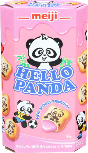 Meiji Cookie Strbry Hello Panda