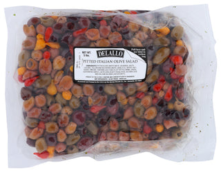 Delallo Salad Olive Pittd 5lb 2ct