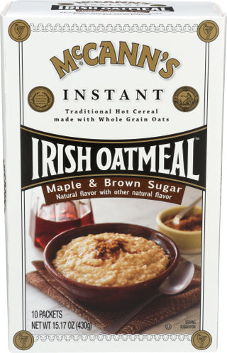 Mccann Oatmeal Inst Maple Brn Sgr