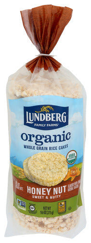 Lundberg Rice Cake Honey Nut Org