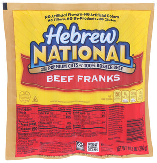Hebrew National Franks Beef
