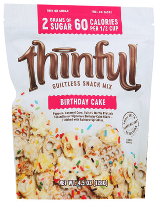 Thinful Mix Snack Birthday Cake