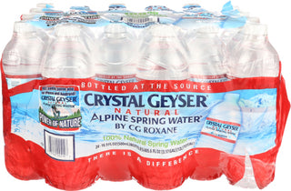 Crystal Geyser Alpine Spring Water Alpine Spring 24pk