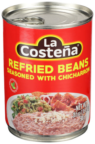 La Costena Bean Refrd Chicharron