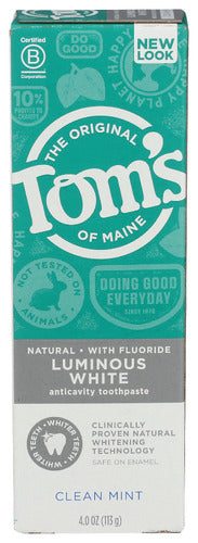 Toms Of Maine Tthpaste Loum Wht Cln Mnt