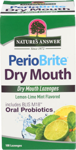 Natures Answer Lozenges Dry Mouth Lemon
