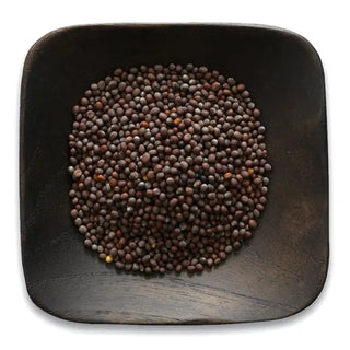 Frontier Herb Mustard Seed Whole Brown Org