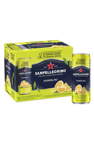 San Pellegrino Bev Sprk Pompelmo 6pk