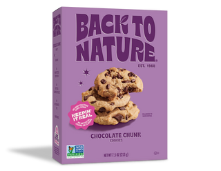 Back To Nature Cookies Chocolate Chunk