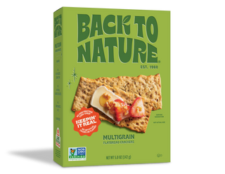 Back To Nature Crackers Fltbread Mltgrn