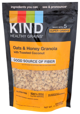 Kind Clusters Oats Hny Tst Ccnut Ba