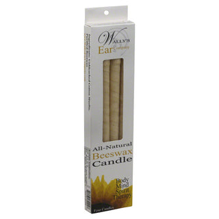 Wally Ear Candle Beeswax Plain