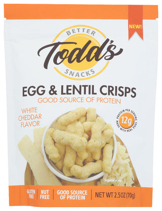 Todds Better Snacks Puffs Protien Wht Cheddar