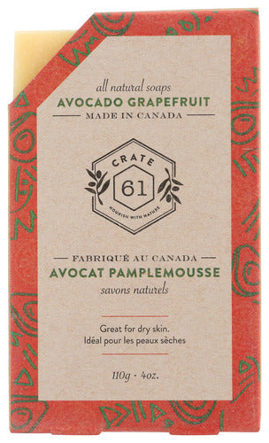 Crate 61 Soap Bar Avocado Grpfruit