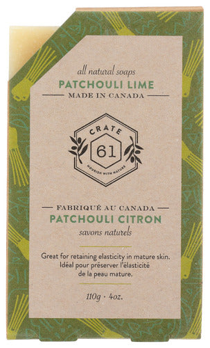 Crate 61 Soap Bar Patchouli Lime