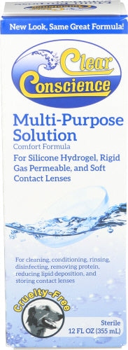 Clear Conscience Contact Len Solutn Multi Purp