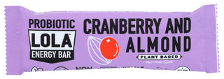 Lola Snacks Bar Prbtc Cranberry Almnd