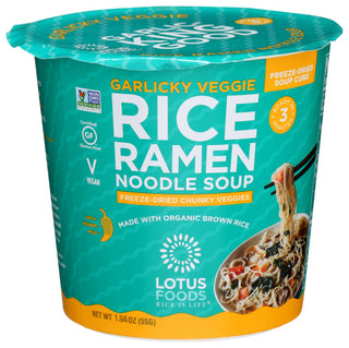 Lotus Foods Ramen Soup Cup Rice Org