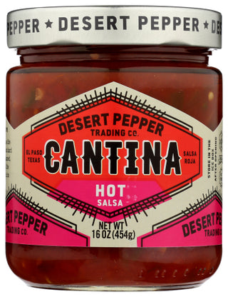 Desert Pepper Salsa Cantina Hot Red