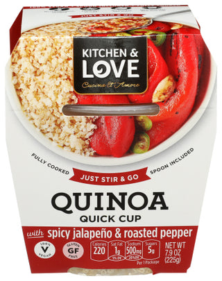 Kitchen And Love Quinoa Meal Spcy Jlpno &