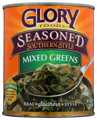 Glory Foods Greens Mixed Seasoned