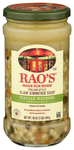 Raos Soup Rte Italian Wedding