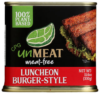 Unmeat Meat Free Lunchoen Burger