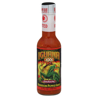 Iguana Sauce Habanero Pepper Hot