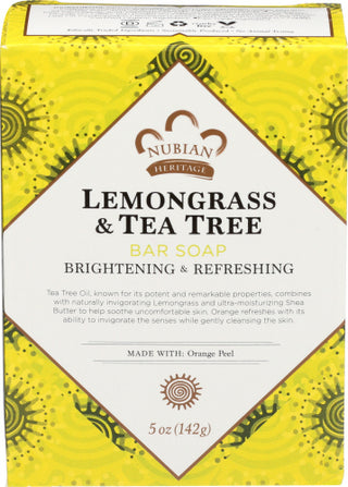 Nubian Heritage Soap Bar Lmngrs Tea Tree