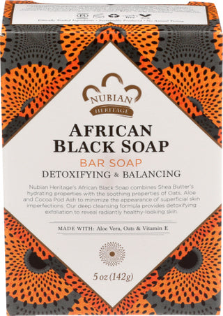 Nubian Heritage Soap Bar African Black