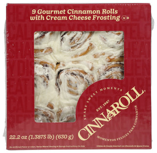 Cinnaroll Cinnamon Rolls Crm Chs9pc