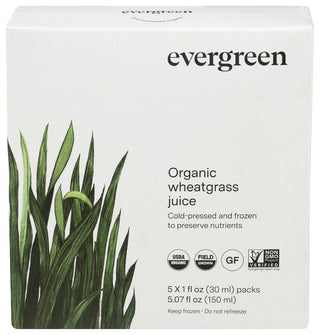 Evergreen Juices Juice Wheatgrass Shot