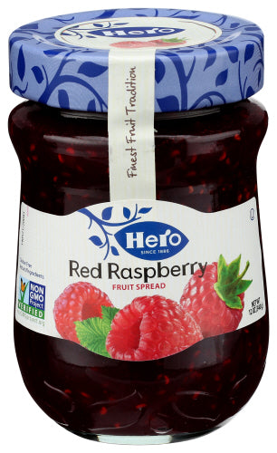 Hero Fruit Sprd Raspbry