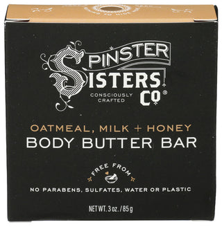 Spinster Sisters Co Bar Body Btr Otml Mlk Hny