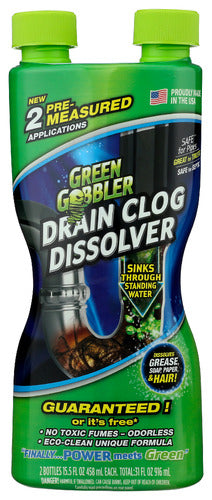 Green Gobbler Drain Clog Dissolvr Dual