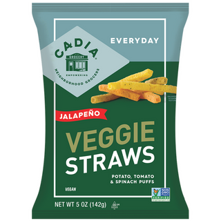 Cadia Everyday Veggie Straws Jalapeno