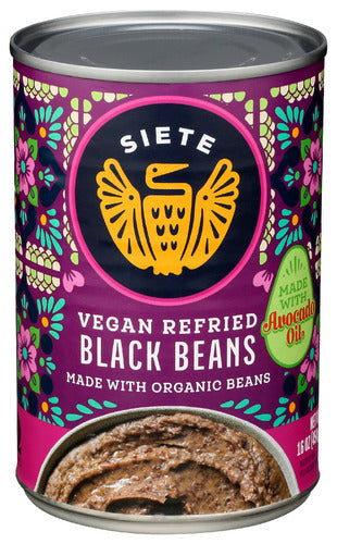 Siete Refried Black Beans