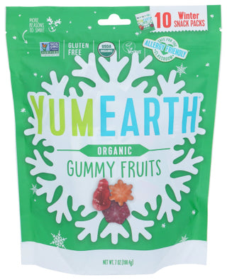 Yumearth Gummy Fruit Holiday