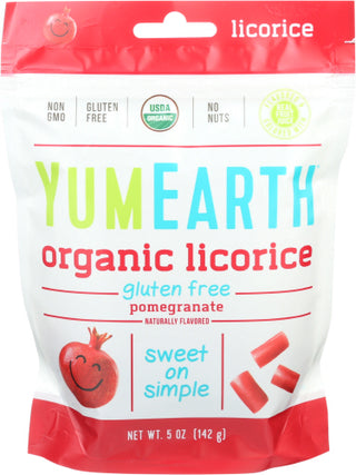 Yumearth Licorice Pomegranate Org